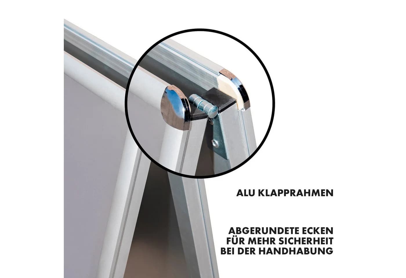 Karat homeliving Kundenstopper Doppelseitig Aluminium DIN A1 - Bild 4