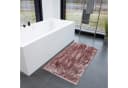 casa pura Badematte Chenille Coral Deluxe Lila Schimmernd Bild 3