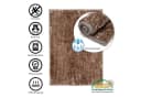 casa pura Badematte Chenille Coral Deluxe Lila Schimmernd Bild 4