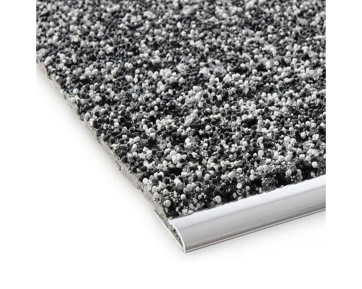 Floordirekt Sicherheits-Stufenmatte Braun mit Aluschiene Rutschhemmend - Bild 3