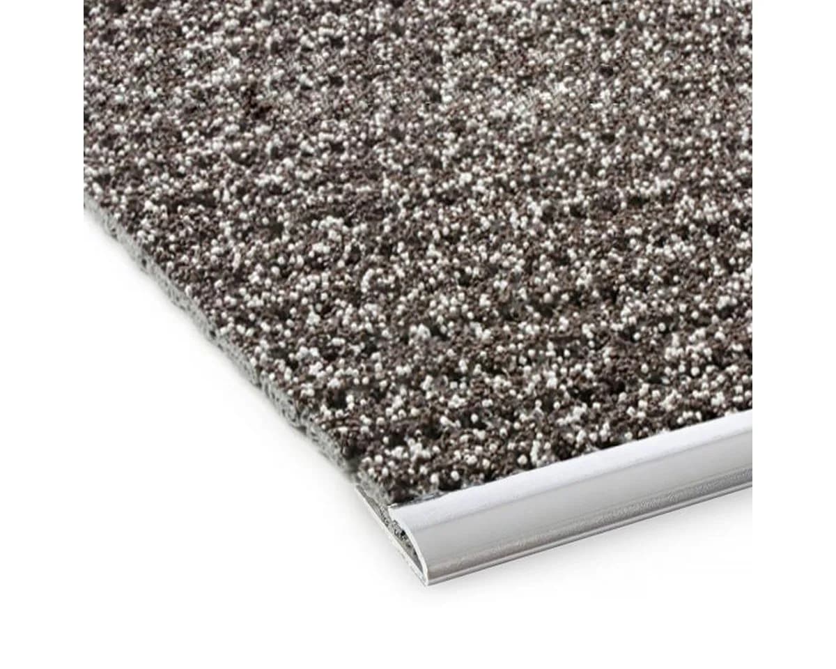 Floordirekt Sicherheits-Stufenmatte Braun mit Aluschiene Rutschhemmend - Bild 4