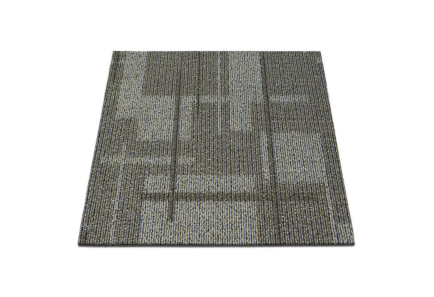 casa pura Teppichfliese Andorra 50x50 cm Bunt Schlingenflor