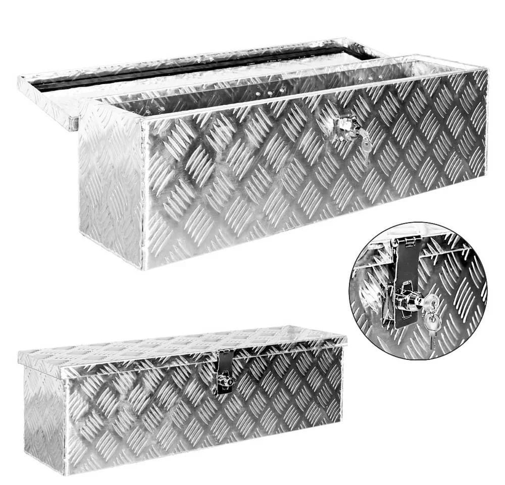 Trucky Anhänger-Deichselbox Werkzeugkiste Aluminium - Bild 3