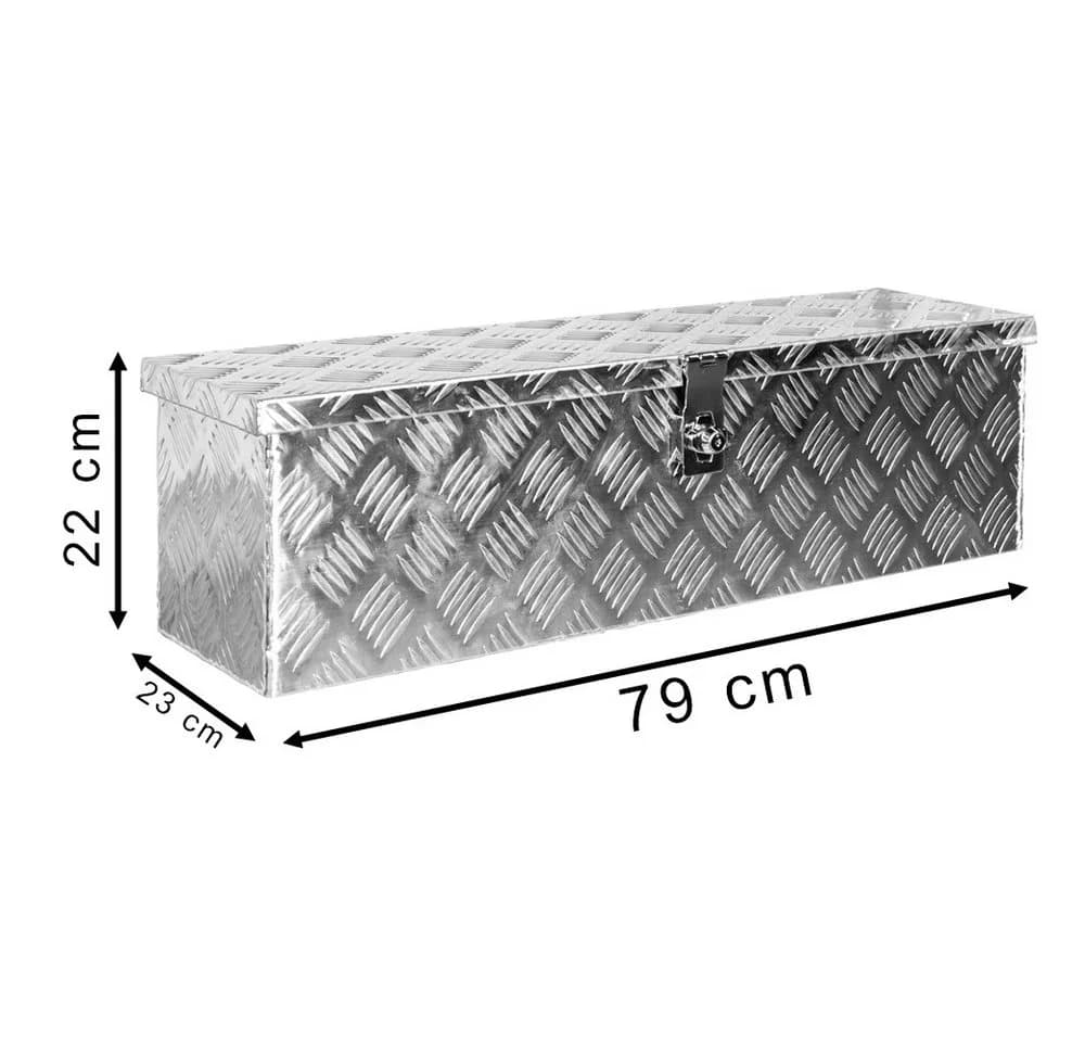 Trucky Anhänger-Deichselbox Werkzeugkiste Aluminium - Bild 5