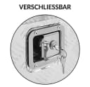 Trucky Anhänger-Deichselbox Aluminium Werkzeugkiste mit Schloss Bild 3