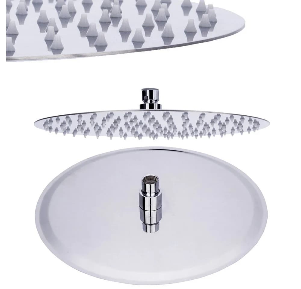 Sanlingo Regenduschkopf Edelstahl Poliert 25 cm