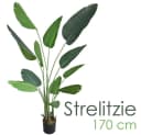Decovego Kunstbaum Strelitzie Paradiesvogelblume Grün 170 cm Bild 1