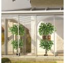 Decovego Kunstbaum Ficus Benjamin 170 cm Grün Bild 5
