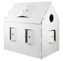 Kingpower Spielhaus XL Kinder Papphaus Weiß Bild 5