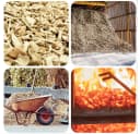 Flameup Holzhäcksel Hackschnitzel für Ofen Rindenmulch für Garten Holz Pflanzen 300 l Bild 4