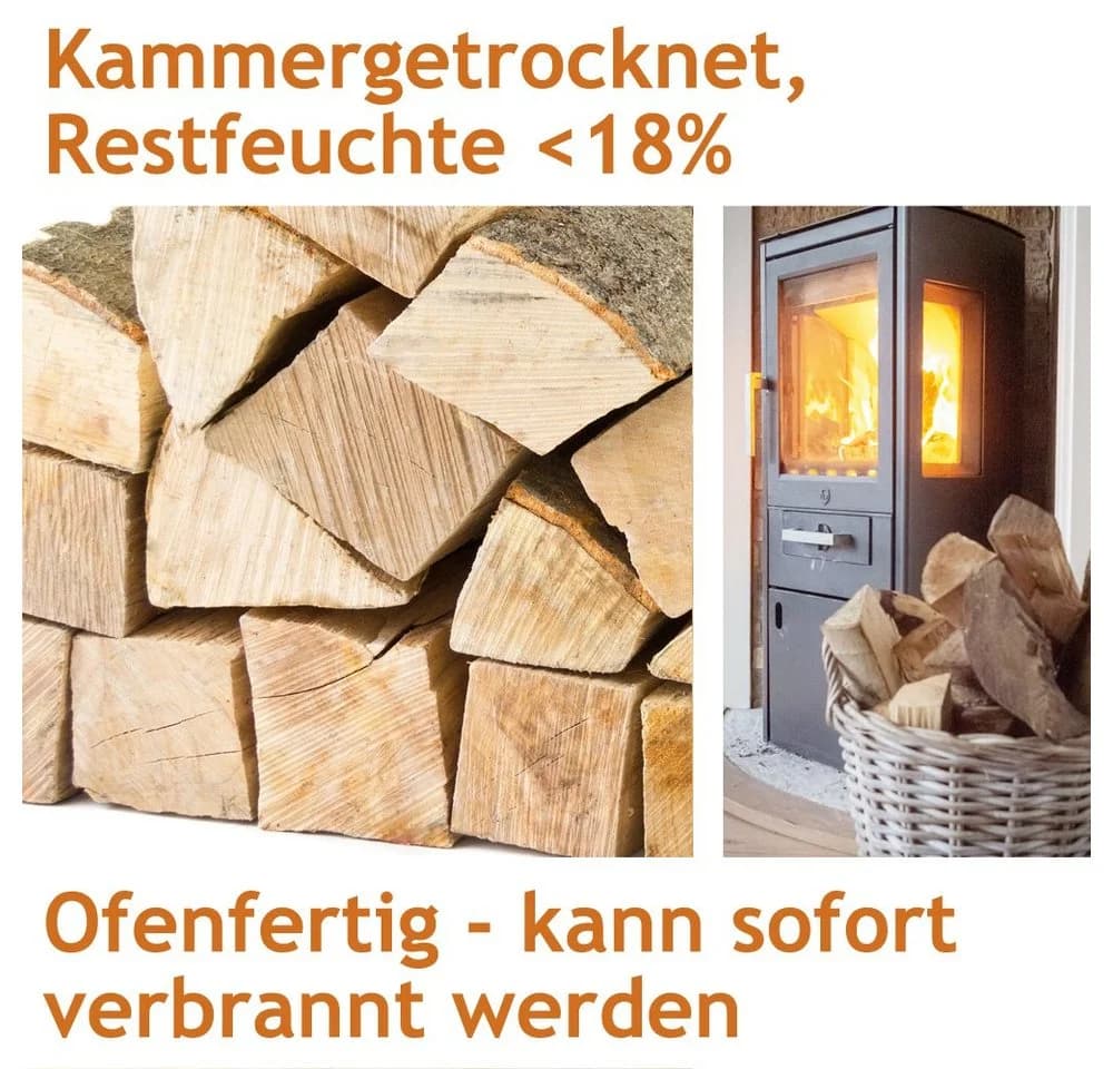 Flameup Kaminholz Buche 30 cm, 5 kg - Bild 3