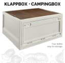 Trucky Faltbox Storage Box 45L Beige mit MDF-Deckel Bild 1