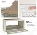 Trucky Faltbox Storage Box 45L Beige mit MDF-Deckel Bild 4
