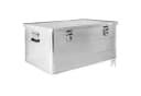 Trucky Allzweckkiste Aluminium Box mit Deckel Silber Bild 2
