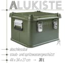 Trucky Allzweckkiste Aluminium mit Deckel Grün Bild 1
