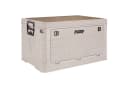 Trucky Faltbox Storage Box 75 L Camping Klappbox Beige Bild 2