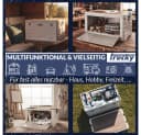 Trucky Faltbox Storage Box 75 L Camping Klappbox Beige Bild 5