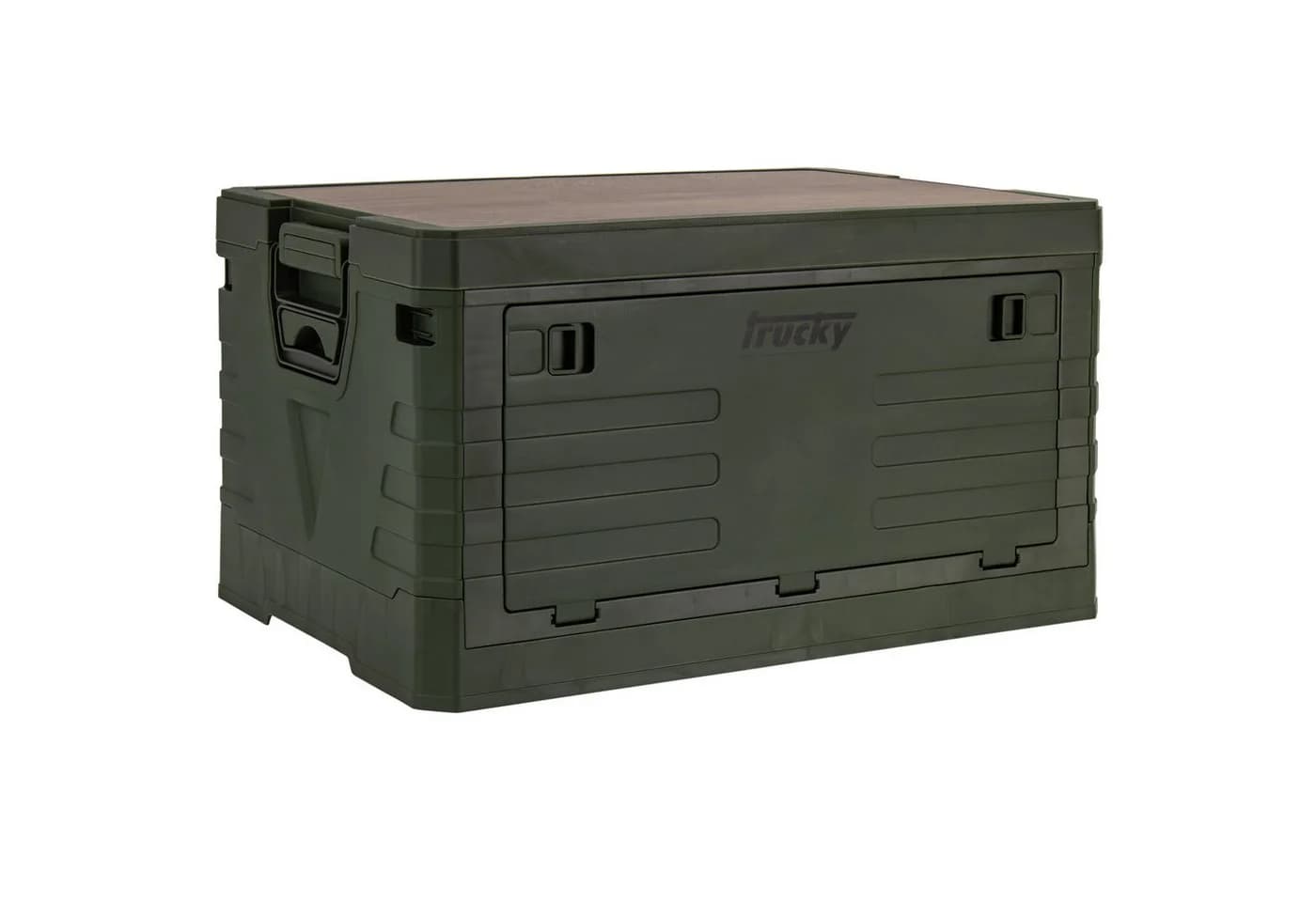 Trucky Faltbox 45L Camping Klappbox Grün - Bild 2