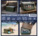 Trucky Faltbox 75L Camping Klappbox Grün Bild 5