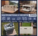 Trucky Faltbox Storage Box Camping Klappbox Klappkiste faltbar Beige Bild 5