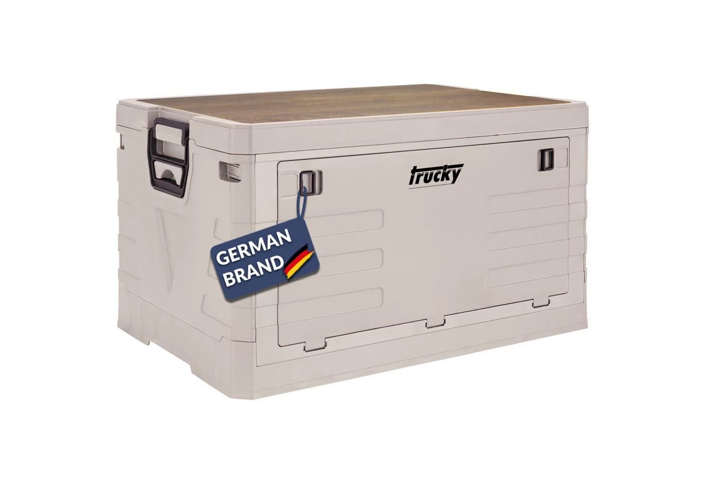 Trucky Faltbox Storage Box Camping Klappbox Beige - Bild 2