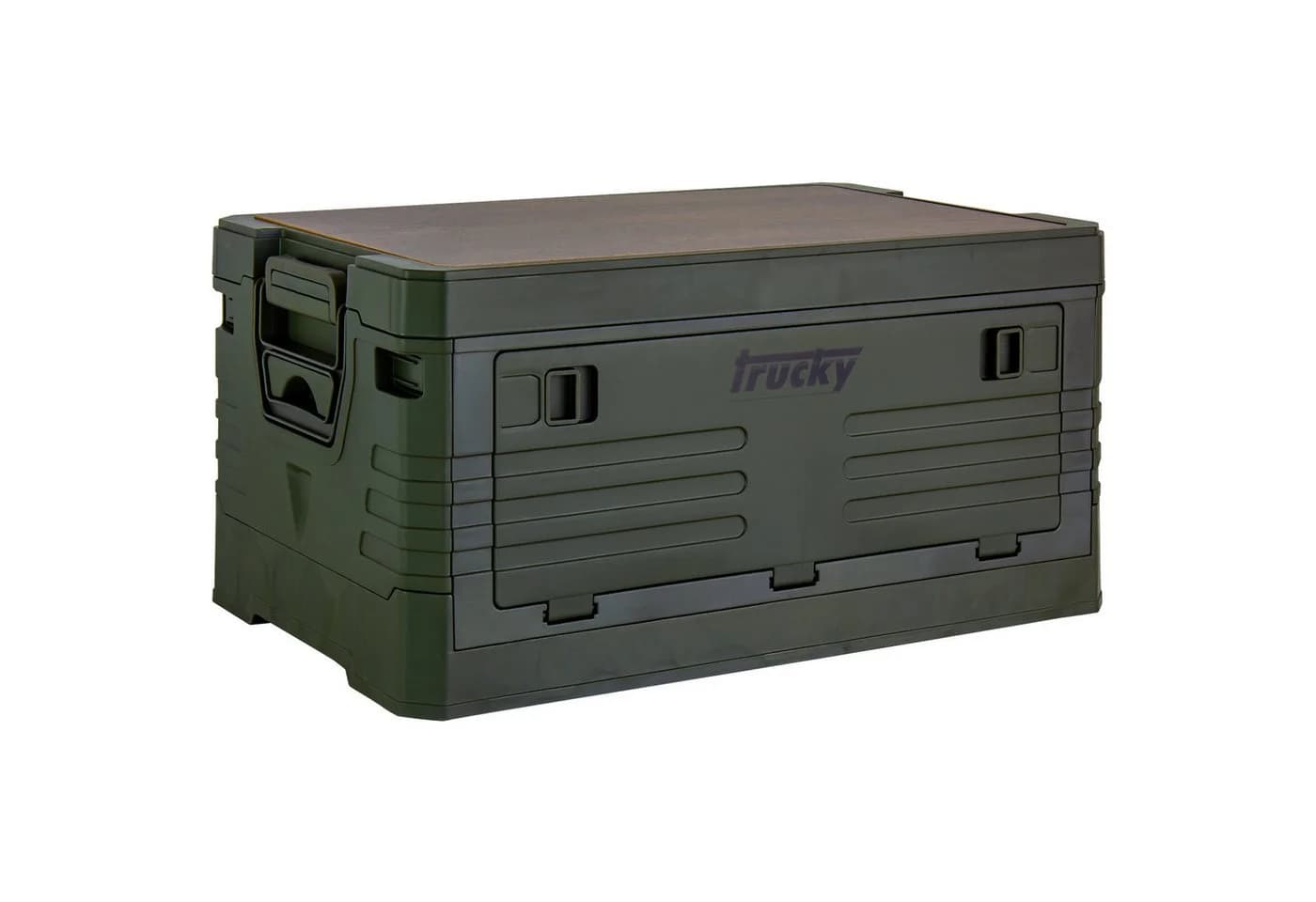 Trucky Faltbox Storage Box Camping Klappbox Klappkiste faltbar Grün - Bild 2