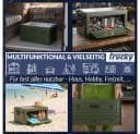 Trucky Faltbox Storage Box Camping Klappbox Klappkiste faltbar Grün Bild 5