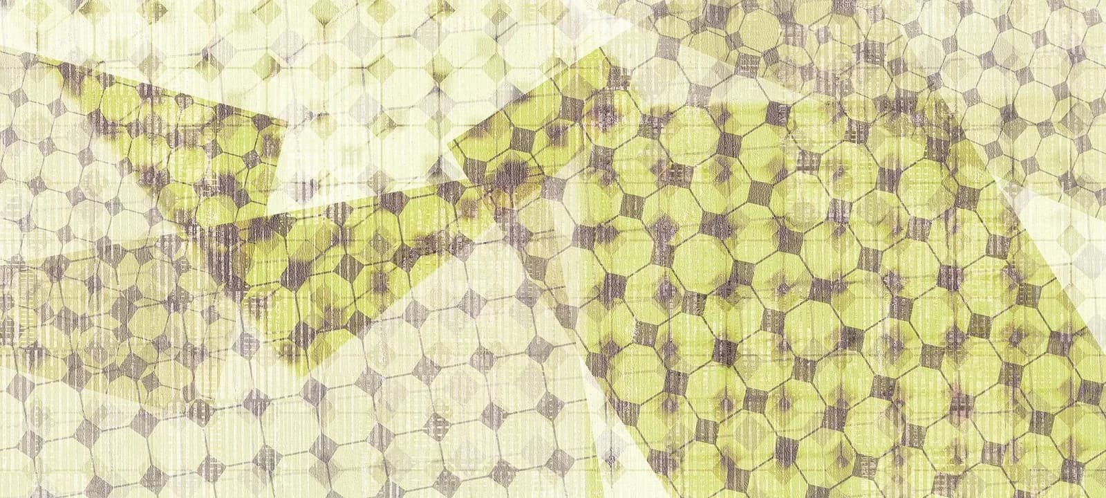 ARCHITECTS PAPER Fototapete Atelier 47 Pattern Art 3 Grün Creme