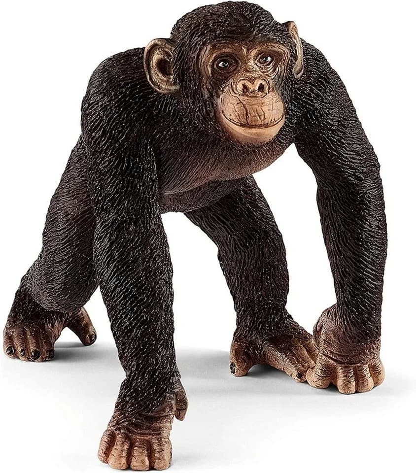 Schleich® Wild Life Tiere Zoo Basic Kit mit Baby-Giraffe, schwarzem Panther, Gorilla und jungem Nilpferd - Bild 5