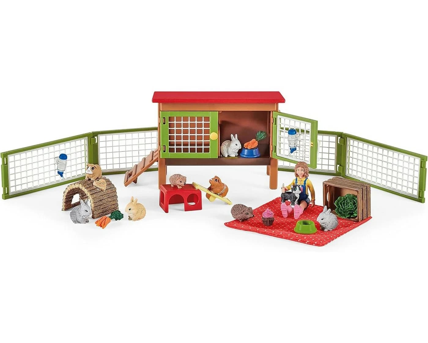 Schleich® Farm World Picknick mit kleinen Haustieren - 19-teiliges Spielzeugset - Bild 2