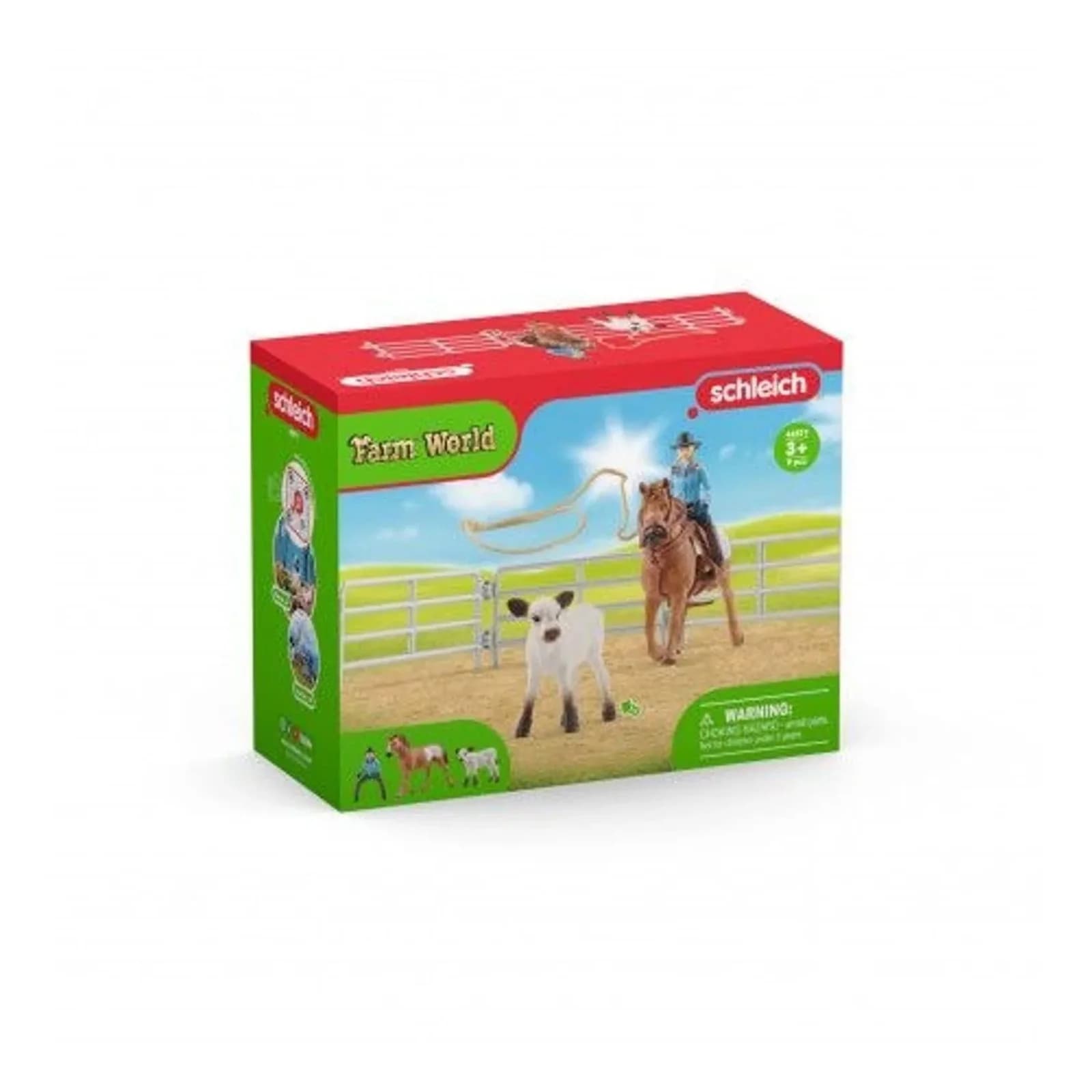 Schleich Team Roping mit Cowgirl Spielset