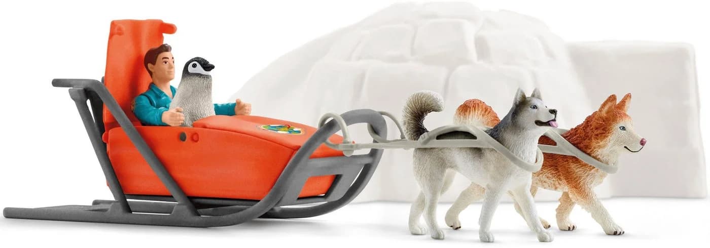 SCHLEICH WILD LIFE Antarktis Expedition 42558 Bunt Spielwelt - Bild 3