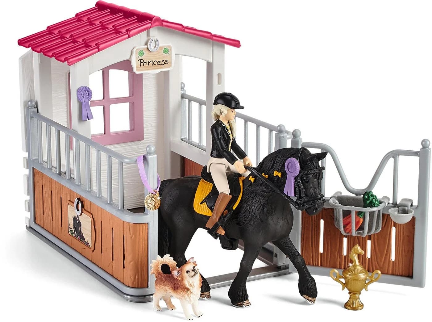 Horse Club Spielfigur 42437 - Pferdebox mit Tori & Princess - Bild 2