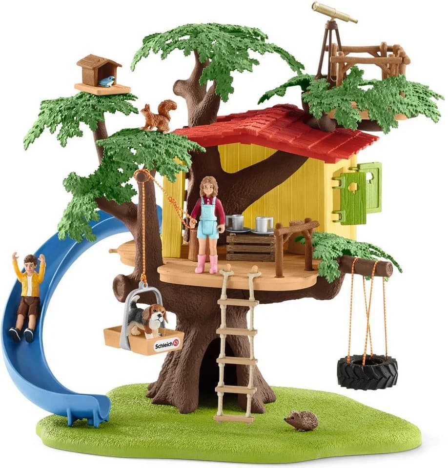 Schleich Abenteuer Baumhaus Farm World Bunt Kunststoff - Bild 3