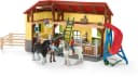 Schleich Farm World Pferdestall Bunt - 7 Tiere & Zubehör Bild 2