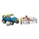 Schleich® Geländewagen mit Dino-Außenposten 14-tlg. Bunt Bild 1