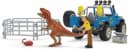 Schleich® Geländewagen mit Dino-Außenposten 14-tlg. Bunt Bild 2