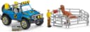 Schleich® Geländewagen mit Dino-Außenposten 14-tlg. Bunt Bild 3