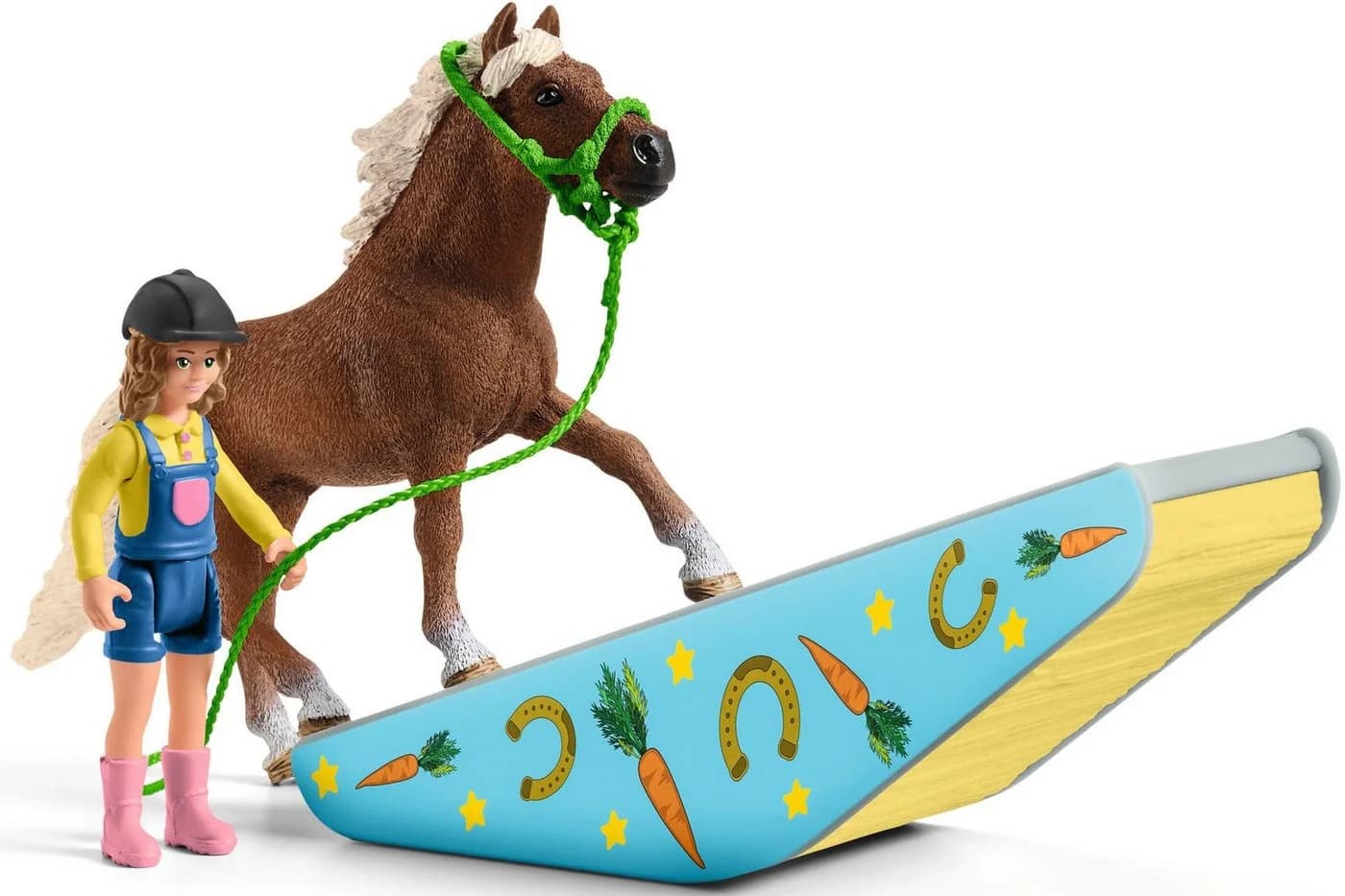 Schleich Farm World Pony Agility Training Set Bunt - Bild 3