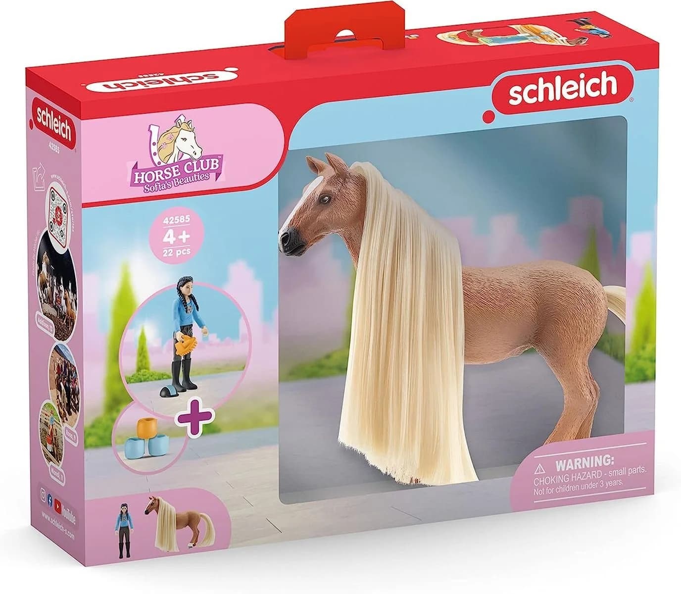 Schleich Kim & Caramelo Starter Set - Spielfigur mit kämmbaren Haaren - Bild 2