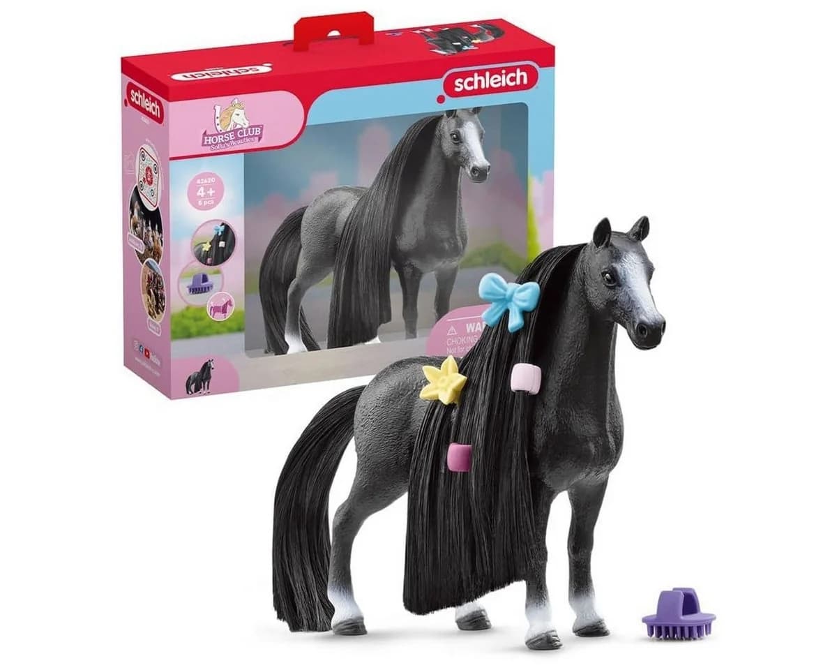 Schleich® Beauty Horse Quarter Horse Stute - Horse Club - Styling-Spaß für Kinder - Bild 2