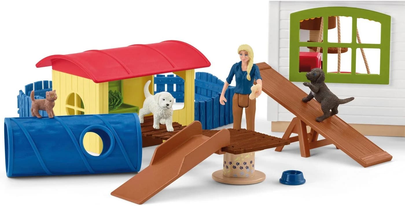 Schleich Farm World Tierhotel 42607 - Bunte Spielwelt mit 24 Teilen - Bild 2