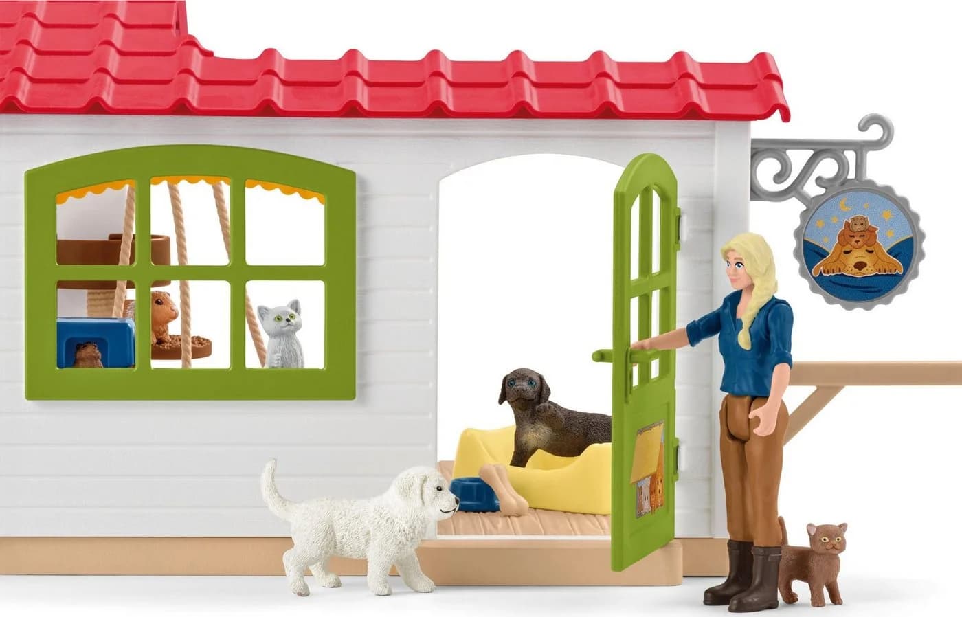 Schleich Farm World Tierhotel 42607 - Bunte Spielwelt mit 24 Teilen - Bild 5