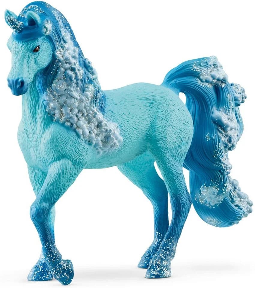 SCHLEICH Bayala Elementa Wassereinhorn Stute 70757 Blau - Bild 2