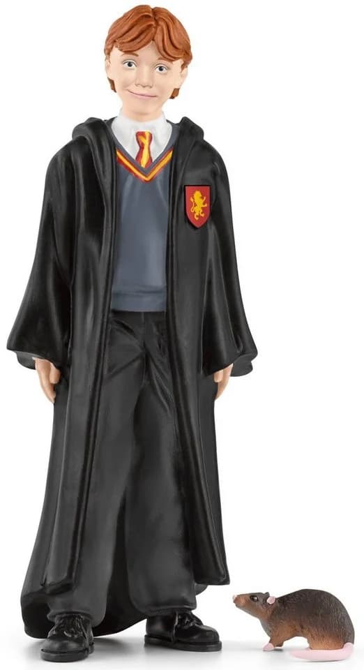 SCHLEICH Spielfigur Harry Potter Ron Weasley & Krätze bunt Made in Europe - Bild 2
