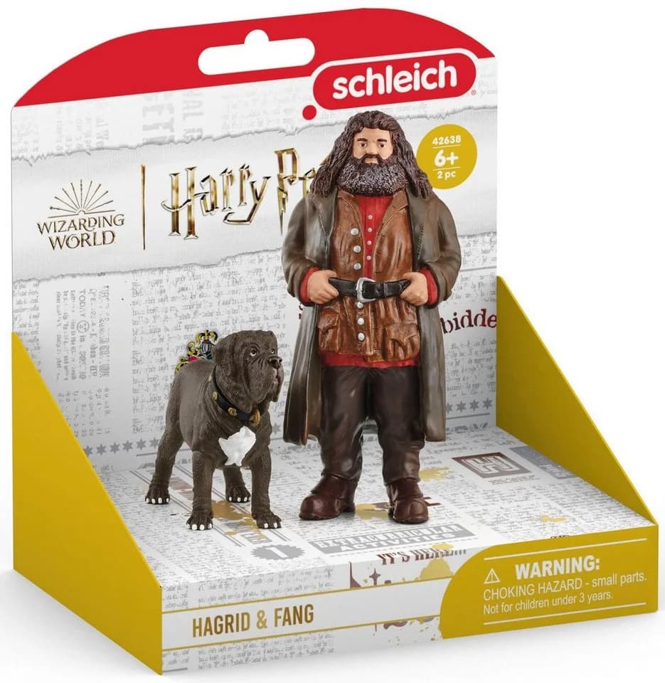 Schleich Harry Potter Hagrid & Fang Spielfigur Bunt Kunststoff - Bild 5