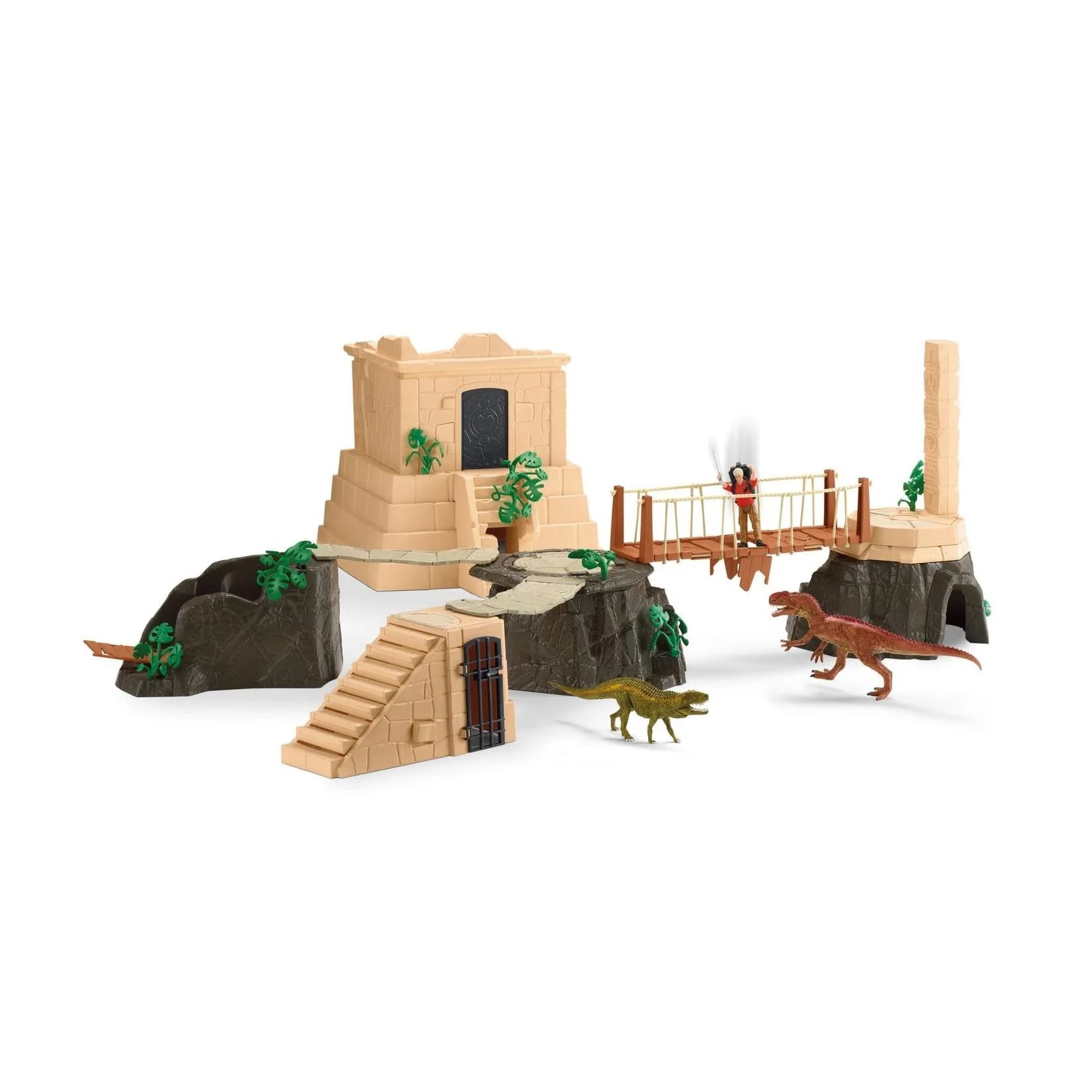 Schleich Dino Tempel-Eroberung Mega-Set 42656 Bunt