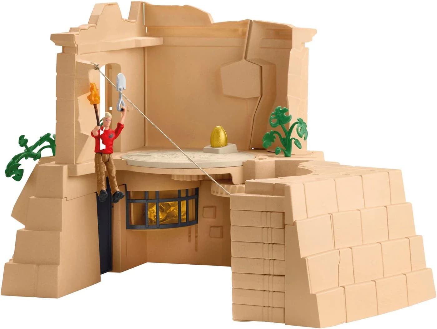 Schleich Dino Tempel-Eroberung Mega-Set 42656 Bunt - Bild 4