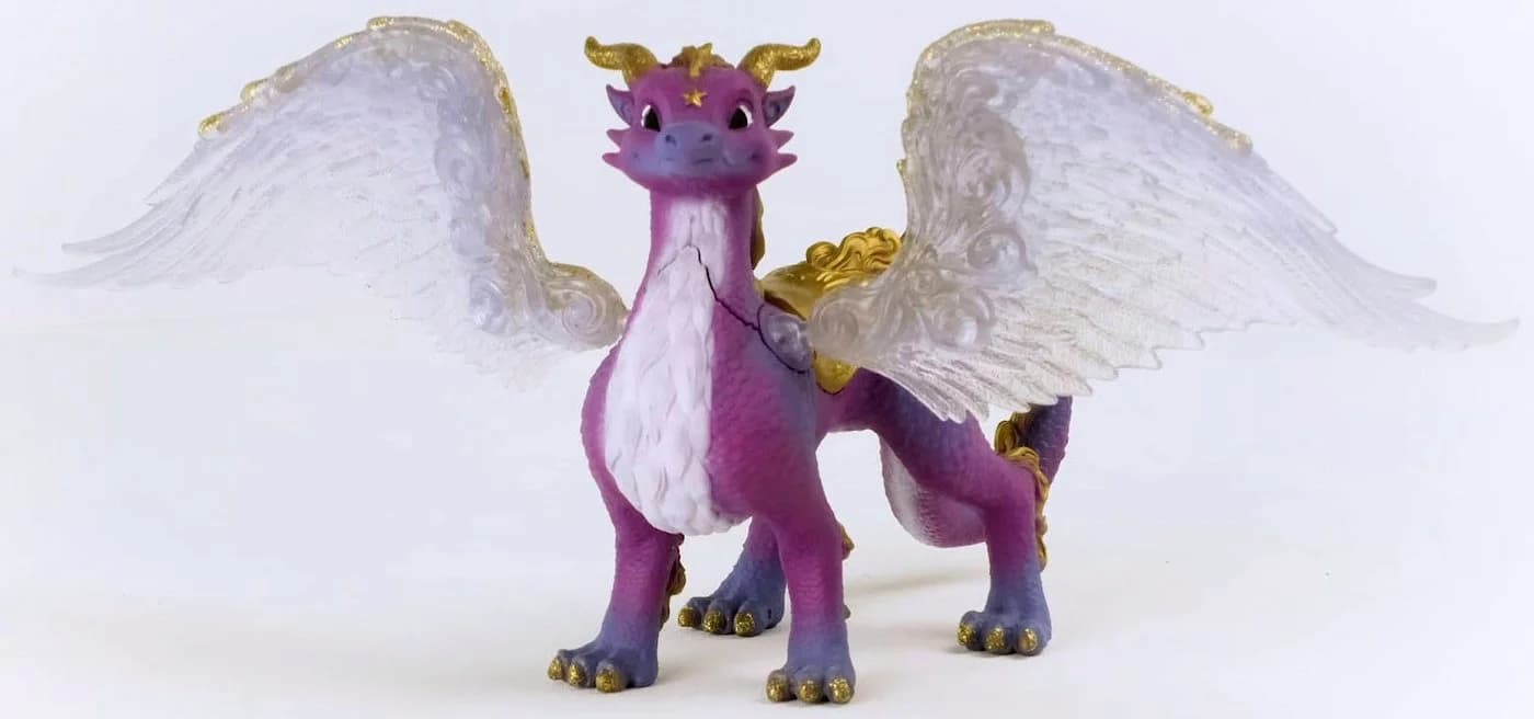 Schleich Bayala Nachthimmeldrache 70762 - Bunter Kunststoff Drache mit Magnet - Bild 3