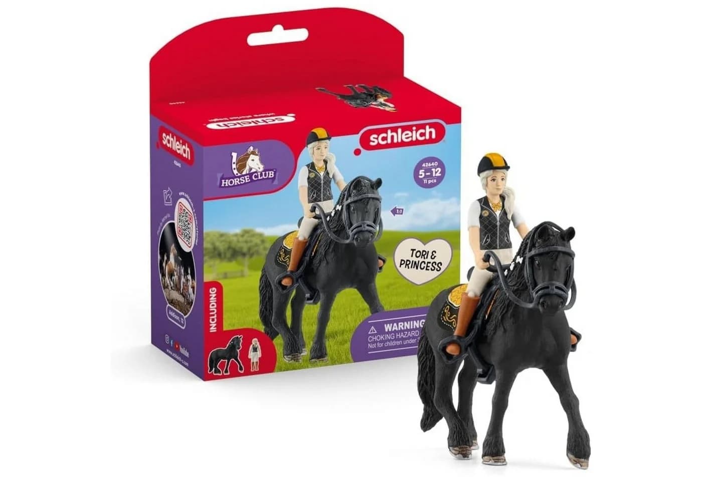 Schleich® Horse Club 42640 - Tori & Princess Reiterhof Zubehör Spielset Pferd - Bild 2
